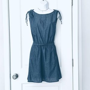 Converse One Star blue chambray dress Size S